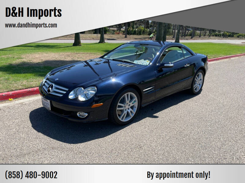 2008 Mercedes-Benz SL-Class for sale at D&H Imports in San Diego CA