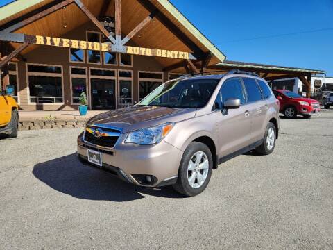 2016 Subaru Forester for sale at RIVERSIDE AUTO CENTER in Bonners Ferry ID