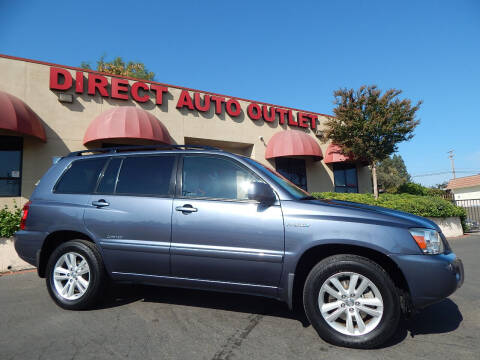 2007 Toyota Highlander Hybrid for sale at Direct Auto Outlet LLC in Fair Oaks CA