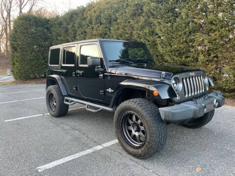 2015 Jeep Wrangler Unlimited for sale at Limitless Garage Inc. in Rockville MD