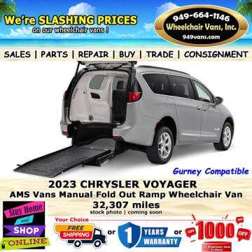 2023 Chrysler Voyager for sale at Wheelchair Vans Inc in Laguna Hills CA