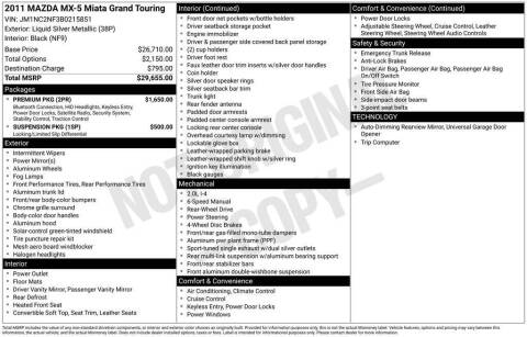 2011 Mazda MX-5 Miata Grand Touring