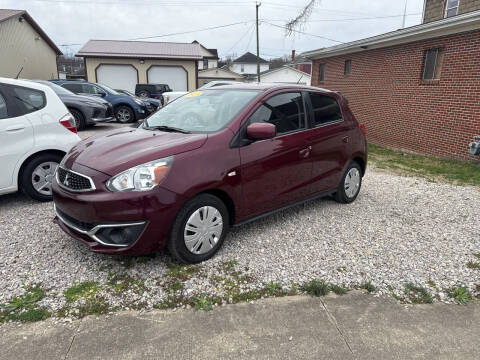 2019 Mitsubishi Mirage for sale at ADKINS PRE OWNED CARS LLC in Kenova WV