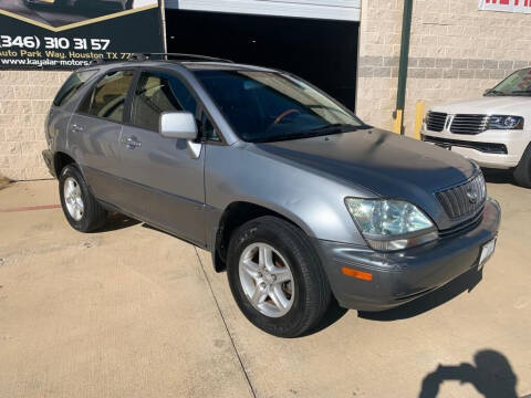 2001 Lexus RX 300 for sale at KAYALAR MOTORS in Houston TX