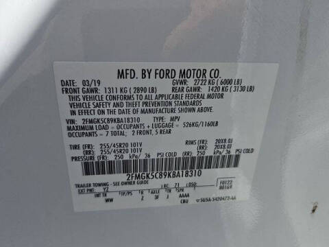 2019 Ford Flex SEL