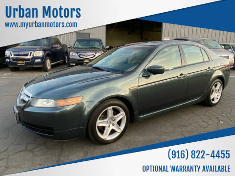 2005 Acura TL for sale at Urban Motors in Sacramento CA