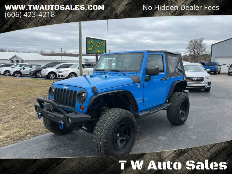 2011 Jeep Wrangler for sale at T W Auto Sales in Science Hill KY