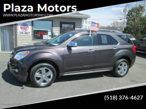 2015 Chevrolet Equinox for sale at Plaza Motors in Rensselaer NY