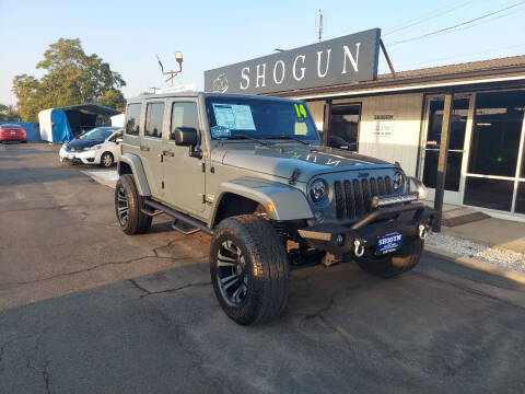 2014 Jeep Wrangler Unlimited for sale at Shogun Auto Center in Hanford CA
