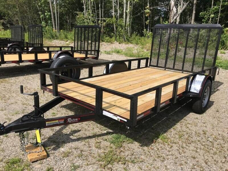 2022 zRETTIG 6.5 x 12 Single Axle Trailer for sale at Greg's Auto Sales in Searsport ME