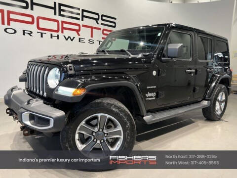 2020 Jeep Wrangler Unlimited for sale at Fishers Imports in Fishers IN