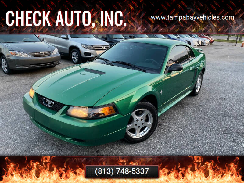 2001 Ford Mustang for sale at CHECK AUTO, INC. in Tampa FL