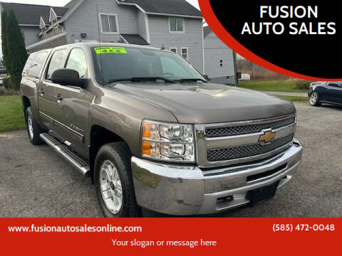 2012 Chevrolet Silverado 1500 for sale at FUSION AUTO SALES in Spencerport NY