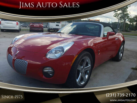 2006 Pontiac Solstice for sale at Jims Auto Sales in Muskegon MI