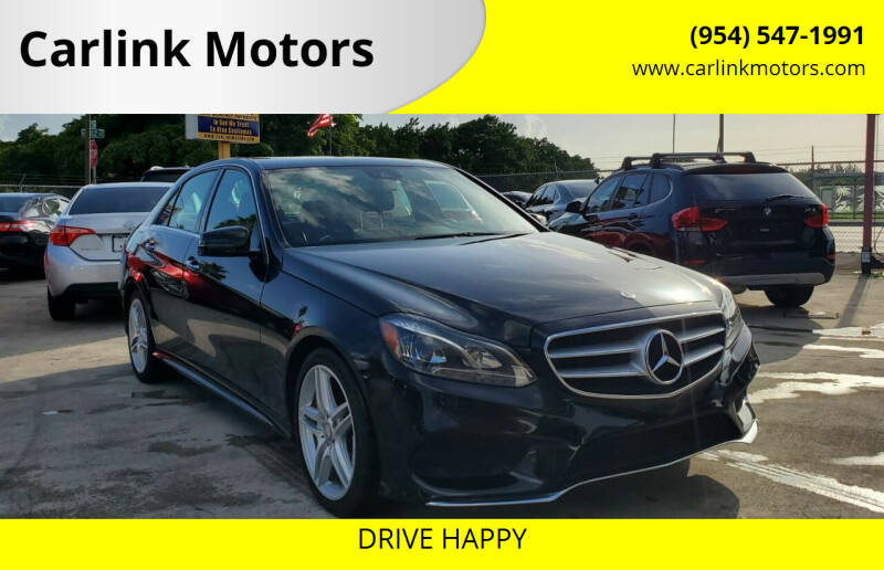 2014 Mercedes-Benz E-Class for sale at Carlink Motors in Miami FL