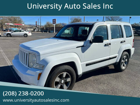 2012 Jeep Liberty for sale at University Auto Sales Inc in Pocatello ID