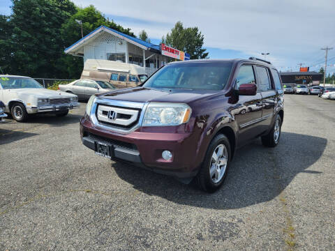 2010 Honda Pilot for sale at Leavitt Auto Sales and Used Car City in Everett WA