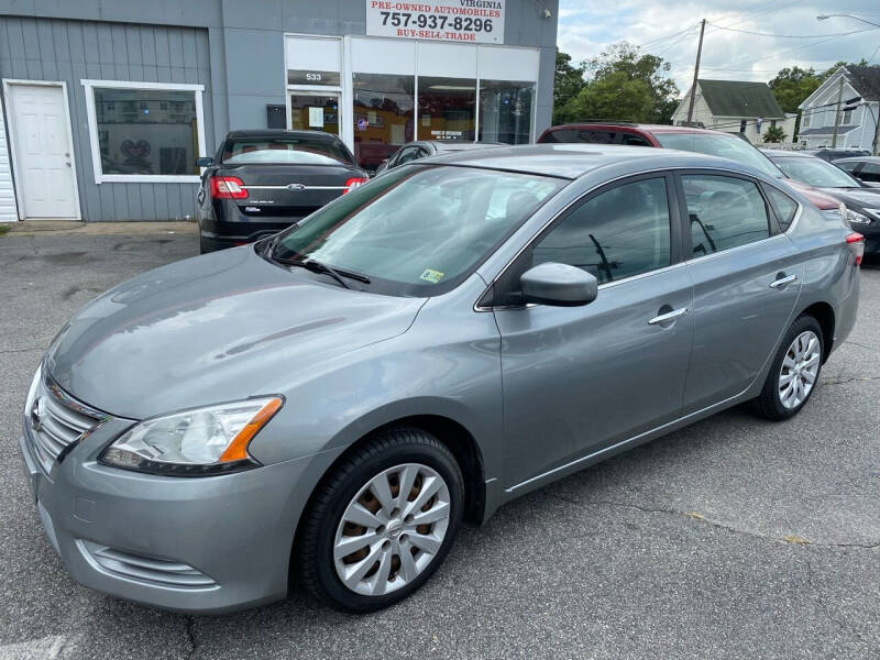 2013 Nissan Sentra for sale at AutoPro Virginia LLC in Virginia Beach VA