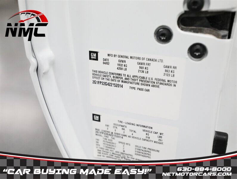 2002 Chevrolet Camaro Z28