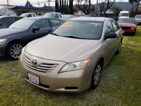 2007 Toyota Camry for sale at SAVALAN AUTO SALES in Gilroy CA
