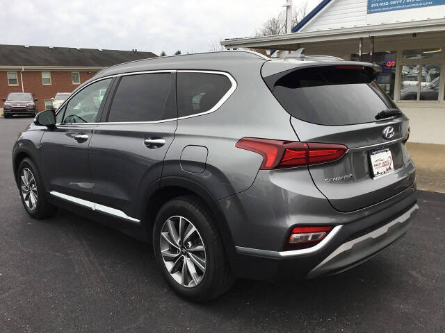 2019 Hyundai SANTA FE for sale at Smiley Vehicle Group in Lebanon, OH