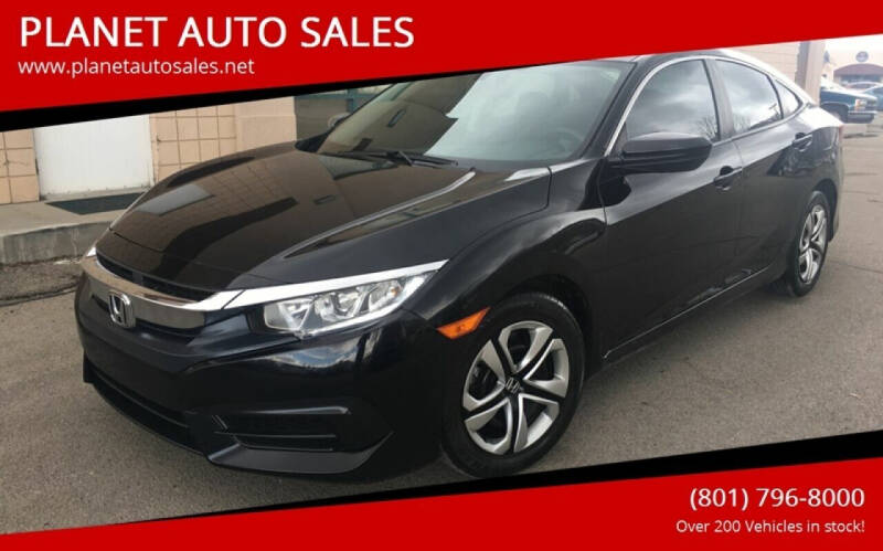 2017 Honda Civic for sale at PLANET AUTO SALES in Lindon UT