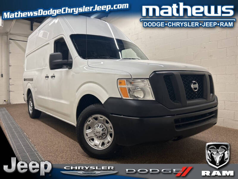 2019 Nissan NV for sale at MATHEWS DODGE INC in Marion OH