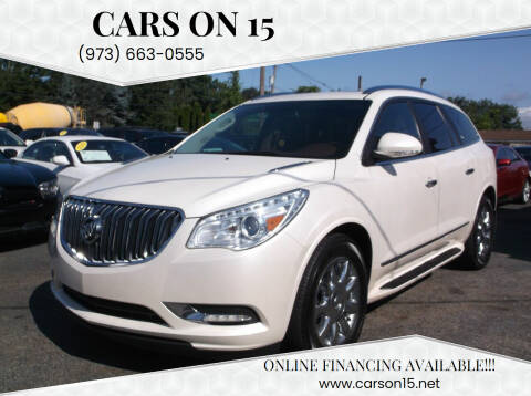 2013 Buick Enclave for sale at Cars On 15 in Lake Hopatcong NJ