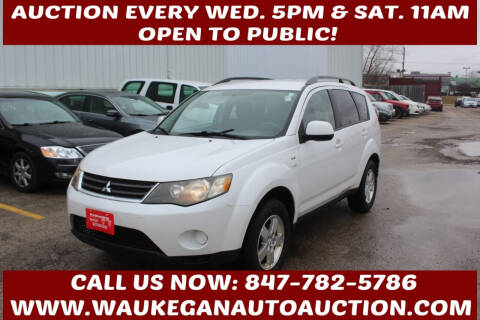 2008 Mitsubishi Outlander for sale at Waukegan Auto Auction in Waukegan IL