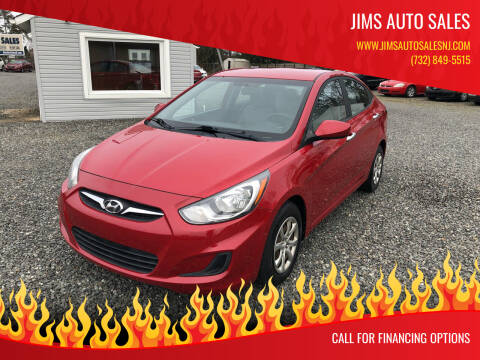 2013 Hyundai Accent for sale at Jims Auto Sales in Lakehurst NJ
