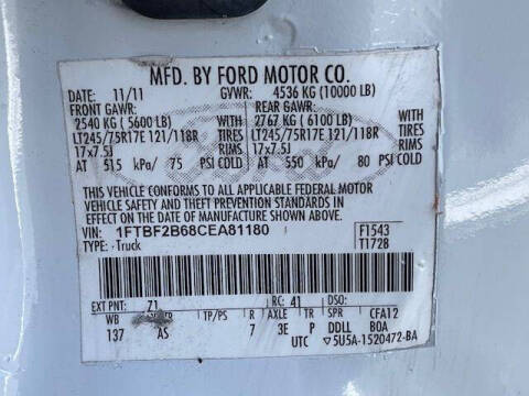 2012 Ford F-250 Super Duty