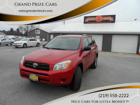 2008 Toyota RAV4 for sale at Grand Prize Cars in Cedar Lake IN