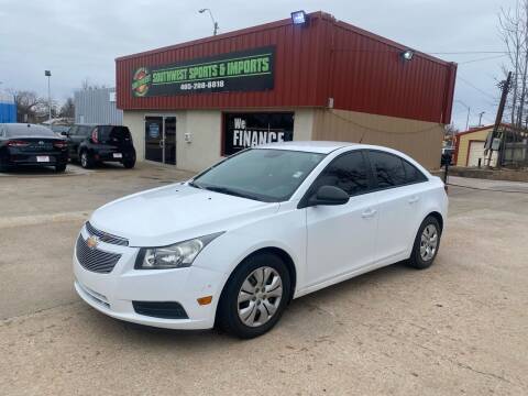 2013 Chevrolet Cruze for sale at Southwest Sports & Imports in Oklahoma City OK
