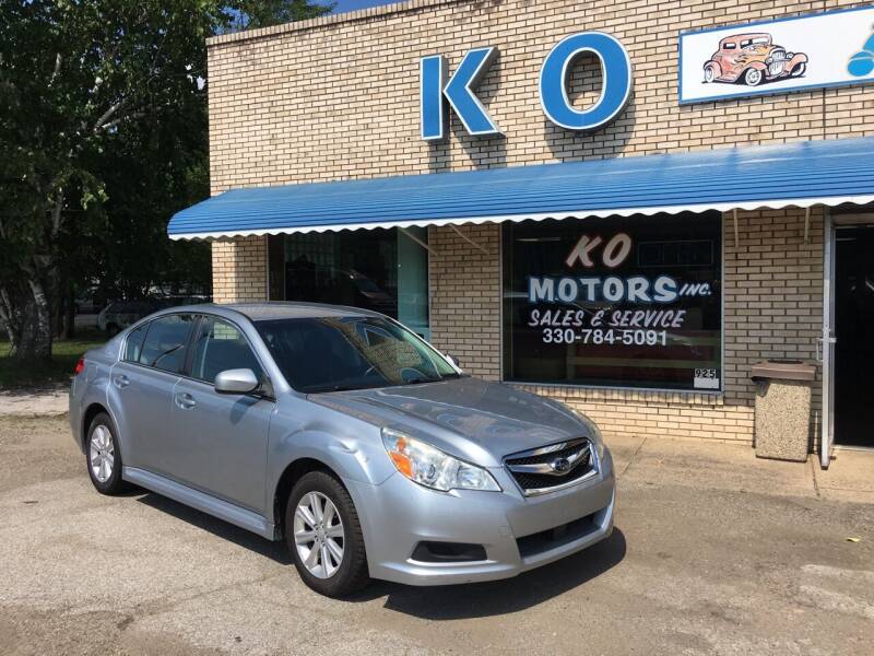 2012 Subaru Legacy for sale at K O Motors in Akron OH
