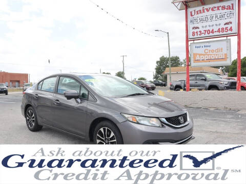 2015 Honda Civic for sale at Universal Auto Sales in Plant City FL