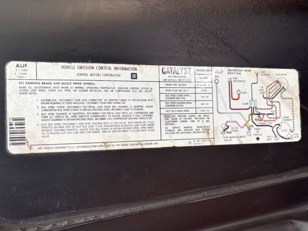 1981 Chevrolet Corvette 42