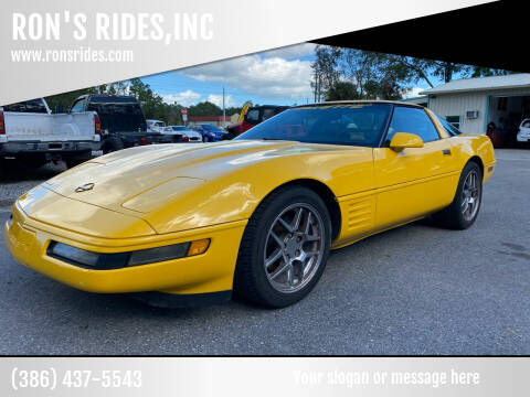 1993 Chevrolet Corvette for sale at RON'S RIDES,INC in Bunnell FL