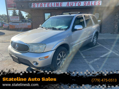 2004 Buick Rainier for sale at Stateline Auto Sales in South Beloit IL