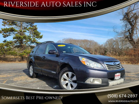 2012 Subaru Outback for sale at RIVERSIDE AUTO SALES INC in Somerset MA