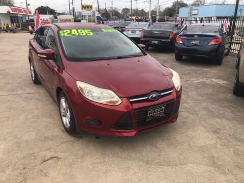 2013 Ford Focus for sale at MAC MOTORS FANACE in Houston TX