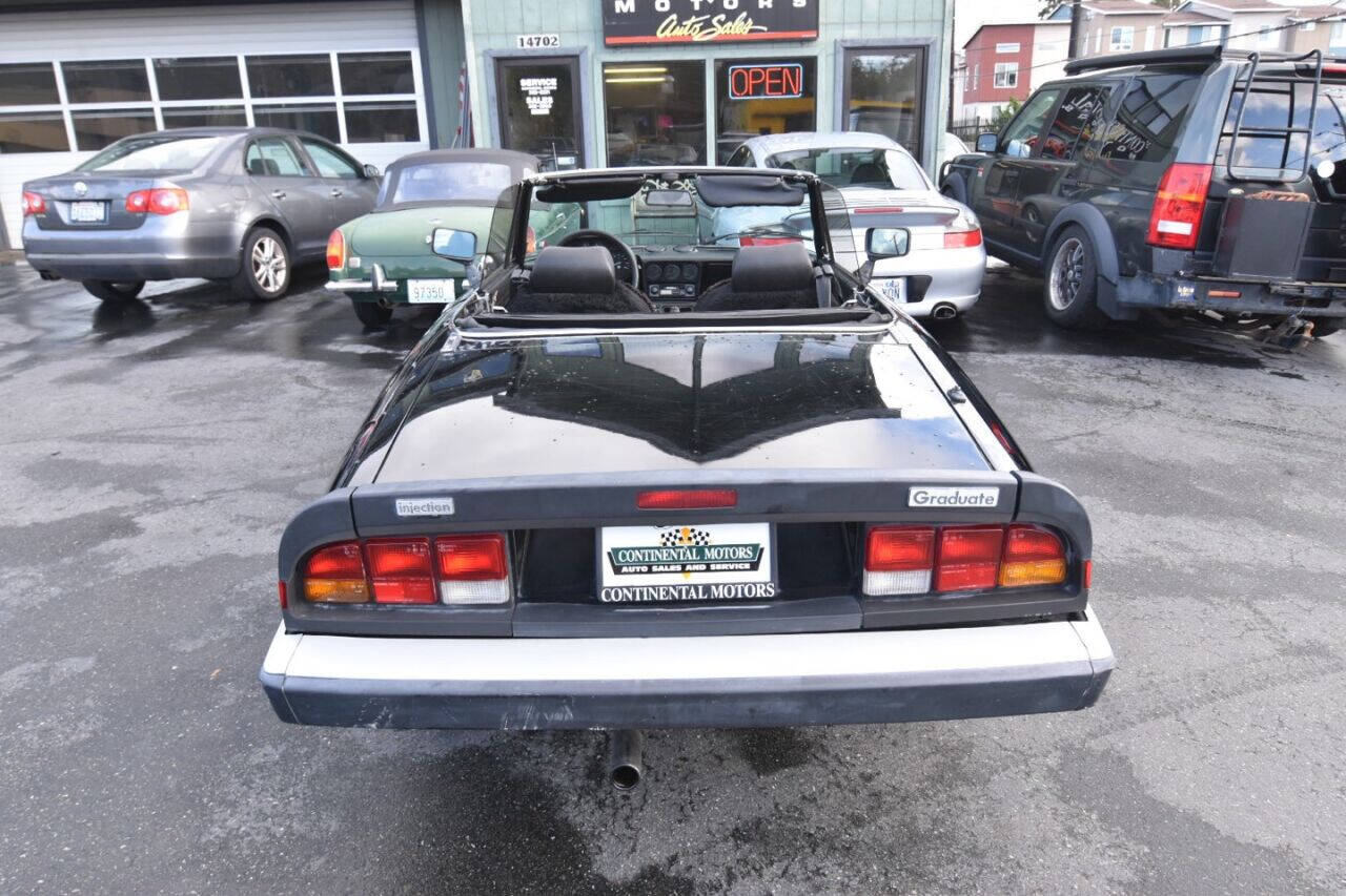 1987 Alfa Romeo Spider for sale at Continental Motors Inc in Lake Forest Park, WA