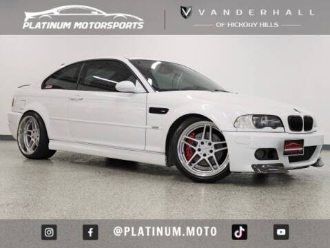 2001 BMW M3 for sale at Vanderhall of Hickory Hills in Hickory Hills IL