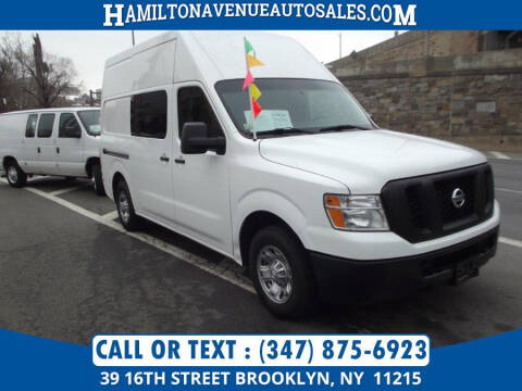 2012 nissan 2500 cargo van for sale