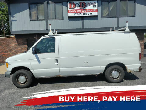 1999 Ford E-150 for sale at D & D Motors Ltd in Belleville IL