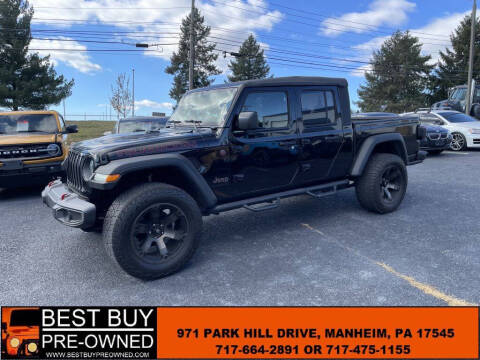 2020 Jeep Gladiator for sale at Best Buy Pre-Owned in Manheim PA