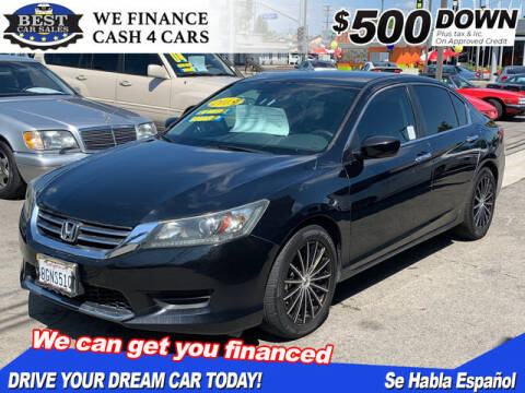 2015 Honda Accord for sale at Best Car Sales in South Gate CA