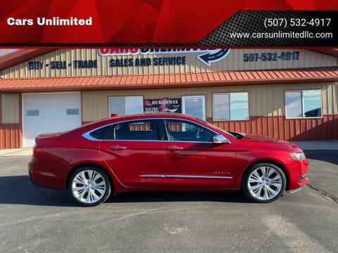 2014 Chevrolet Impala for sale at Cars Unlimited in Marshall MN