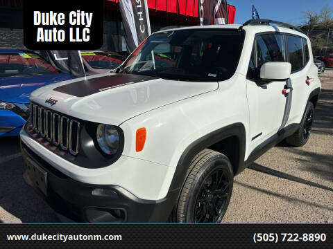 2018 Jeep Renegade for sale at Duke City Auto LLC in Gallup NM
