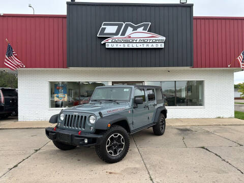2014 Jeep Wrangler Unlimited for sale at Davison Motorsports in Holly MI