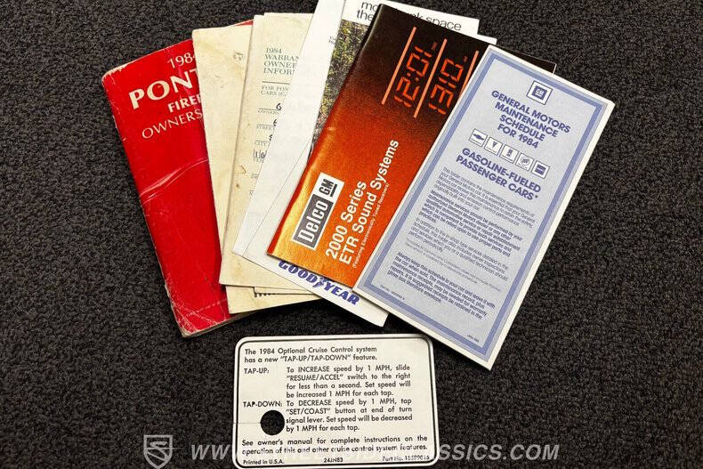 1984 Pontiac Firebird Trans Am